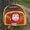 Plush schoolbag, animal-head backpack, export backpack Application Scenario